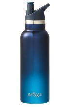 Photograph of Smiggle Sip Stainless Steel Drink Bottle (Blue)