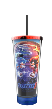 Photograph of Sonic 3 cup