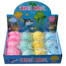Image showing packaging of the squishy octopus, including the box
