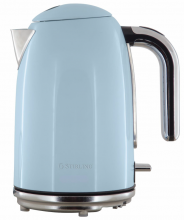 Stirling kettle blue