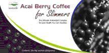 Sumabe Acai Berry Coffee Back of Packaging