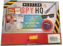 photograph of Super Spy HQ - back of the box