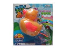 Swimming duck