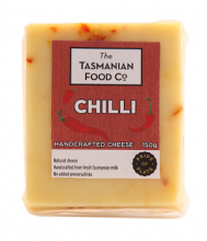 Photograph of Tasmanian Cheese Co Chilli Cheddar 150g