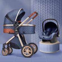 photograph of Timeless 3-in-1 pram - blue