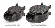 PowerXL 5" and 7" waffle makers