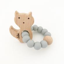Photograph of Wooden Fox Teething Ring