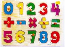 Photograph of Wooden Number Puzzle