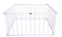 Photograph of Wooden Playpen White