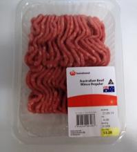 Woolworths Beef Mince Regular 500g