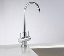 Zip tap as installed by a sink.