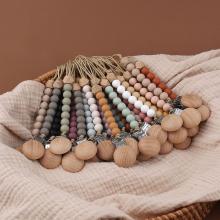 photograph of beaded dummy chains