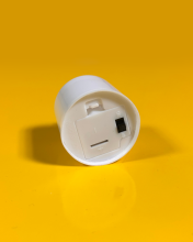 photograph of flameless tealight candle - bottom view