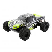 Photograph of ECX03028AUT2 ECX Amp 1:10 2WD Monster Truck RTR black and green