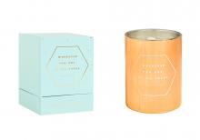 image of scented candle and packaging