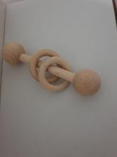 Photograph of Wooden Rattle Teether