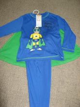 toddler boys super dude 3 piece pyjama set